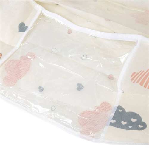 2X Storage Bag, Clothes Storage Comforter Storage Bag, Folding Organizer Bag with Handle, for Organizing Bedroom A