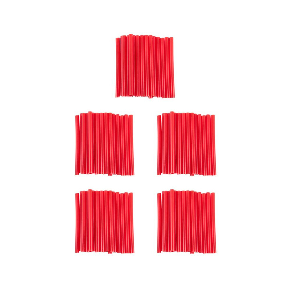 100Pcs Red Hot Melt Glue Gun Adhesive Sticks 7X100mm For Model 4713620804823