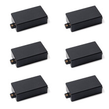 6X PlastföRseglad Humbucker Pickup Lock Passar SQ ST Pickup Gitarrdelar (Svart)