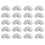 3000 Pcs 3 Inch Silver Wine Pourer Discs Drip-Proof Drip Pouring Pour Spout Pour Wine Thin Slice 1