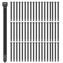 Zip Ties 12 Inch Heavy Duty Zip Ties with 120 Pounds Tensile Strength, Black Cable Ties, 600 Pieces