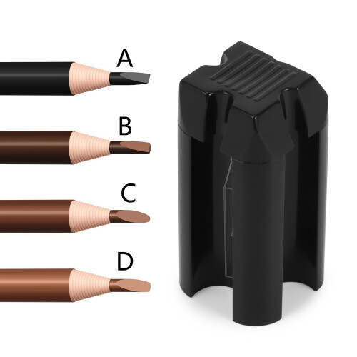 Sharpener Lid Eyebrow Pencil Sharpening Tools Permanent Makeup Tattoo Supplies for Eyebrow Pencil Sharpen Tip Thin Tools