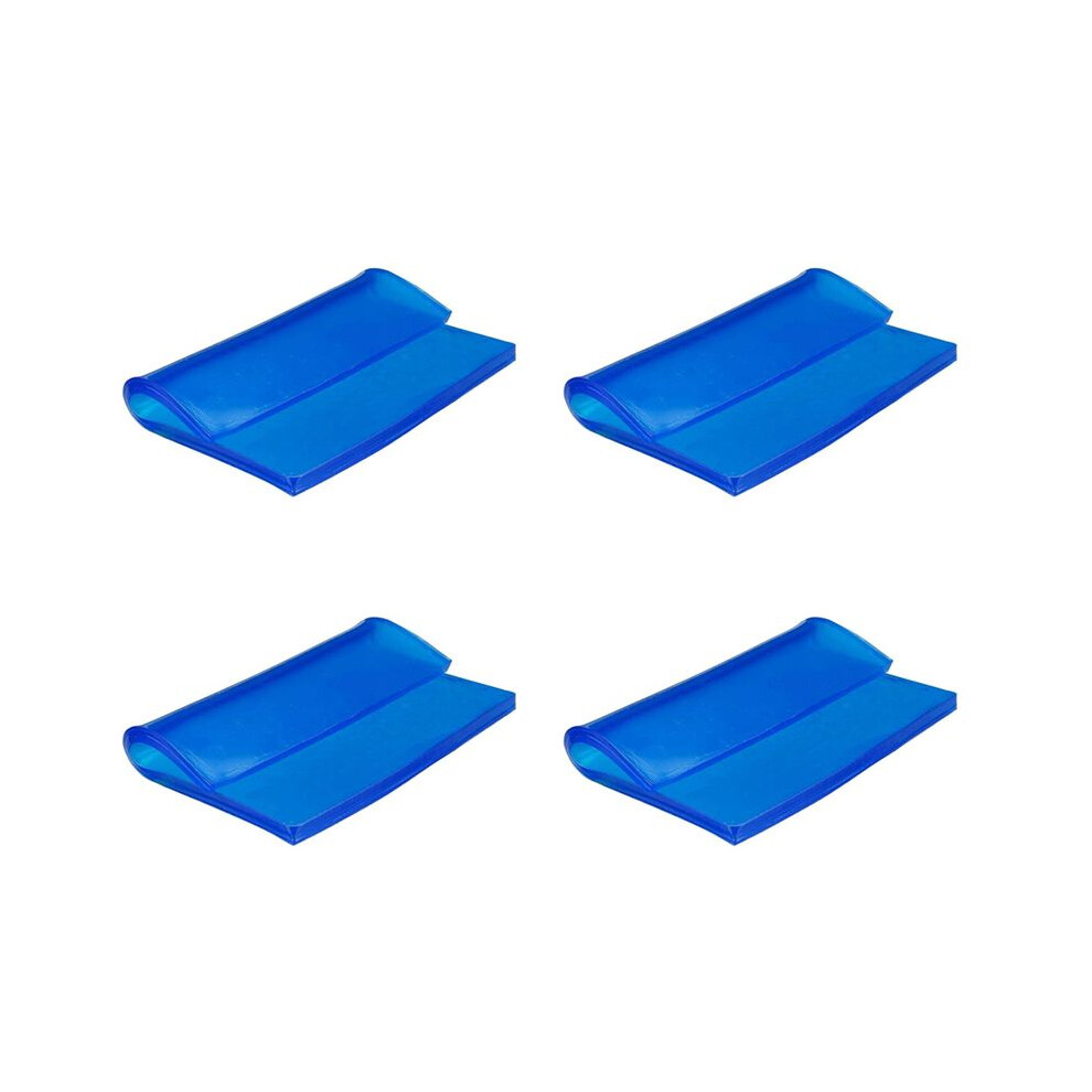 4Pcs 2Cm Motorcycle Universal Cushion Gel Pad Cool Pad Shock Absorption Mat Diy Cut Cushion A 4711080803455