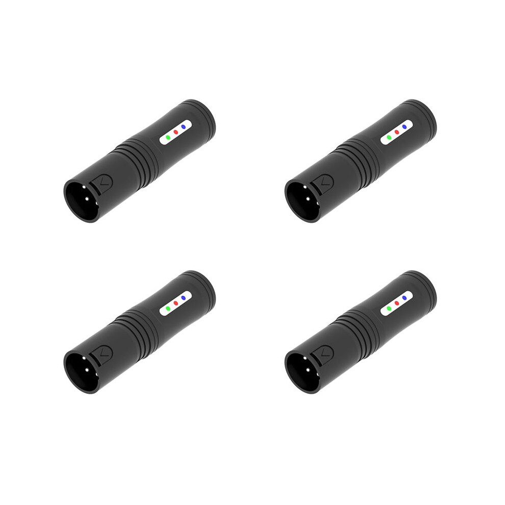 4X Dmx512 Tester Par Moving Stage Dmx Signal Fault Test Tool Light