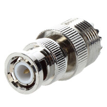 20 Stueck BNC Maennlich Stecker auf UHF SO239 Weiblich RF Koaxial RF Steckverbinder