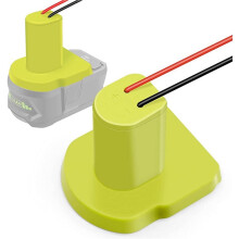 4X for Power Wheels Battery Adapter for  One+ 18V Li-Ion Battery, Power Tool Battery Converter with 12 Gauge Wire