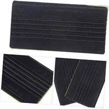 2X Bass Drum Non-Slip Rubber Pad Jazz Drum Pedal Guards Kick Drum Pedal Pad Percussion Instrument Part