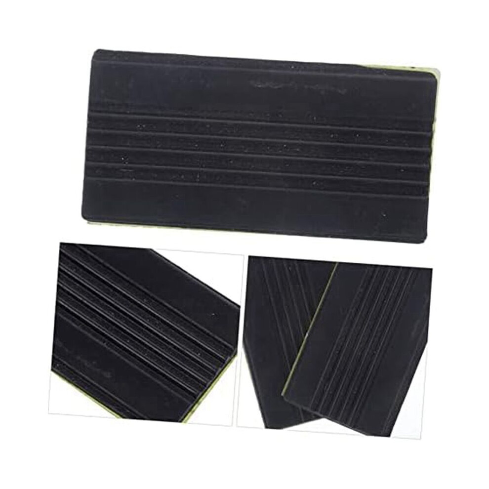 2X Bass Drum Non-Slip Rubber Pad Jazz Drum Pedal Guards Kick Drum Pedal Pad Percussion Instrument Part 6033677698175