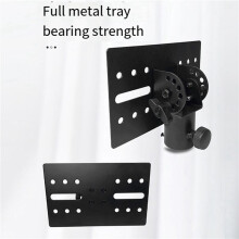 4X Draaibare 35 mm Metalen Montage Statiefpaal DJ-Luidsprekerstandaardadapter Bovenkap Draaibare DJ-Luidsprekerstandaardadapter Bovenkap