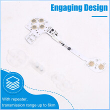 Button Light Pot Piece Integrated Metal Button Spring Piece Suitable for GAMEBOY .RGB Custom Color Matching LED Kit