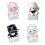 Customizeds ESC Anime Keycap 3D Cartoon Cats Head Keycap-Blue 2