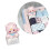 Customizeds ESC Anime Keycap 3D Cartoon Cats Head Keycap-Blue 3