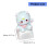 Customizeds ESC Anime Keycap 3D Cartoon Cats Head Keycap-Blue 4