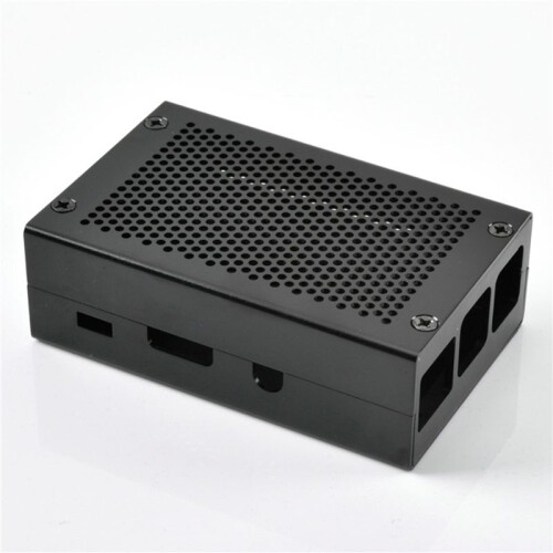 5X for Raspberry Pi 3 Model B+ Case Aluminum Case Case Compatible with Raspberry Pi 3 Model B Also(Black) 2