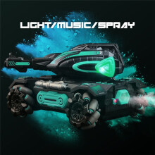 RC Water Spray Car 2.4G Four-Wheel Stunt Launch Water Tank Car Boy Machine Armour Toy Car