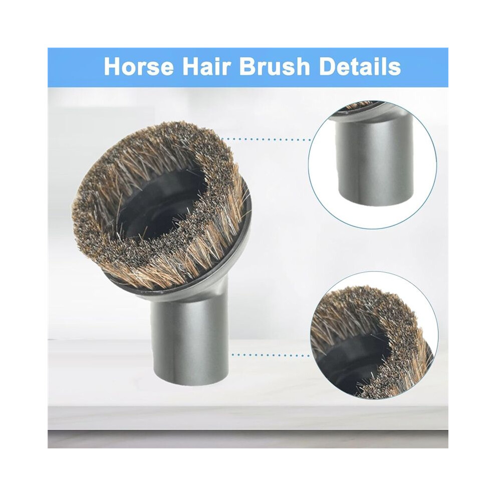 Horse Hair Brush Flat Nozzle Suction & Adapter Set For Ix / Iz Series Pet Cordless Stick Vacuum Replacement Parts 6033113211548