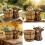 Unique Cow Tabletop Garden Container Ornament Combines Styles 2