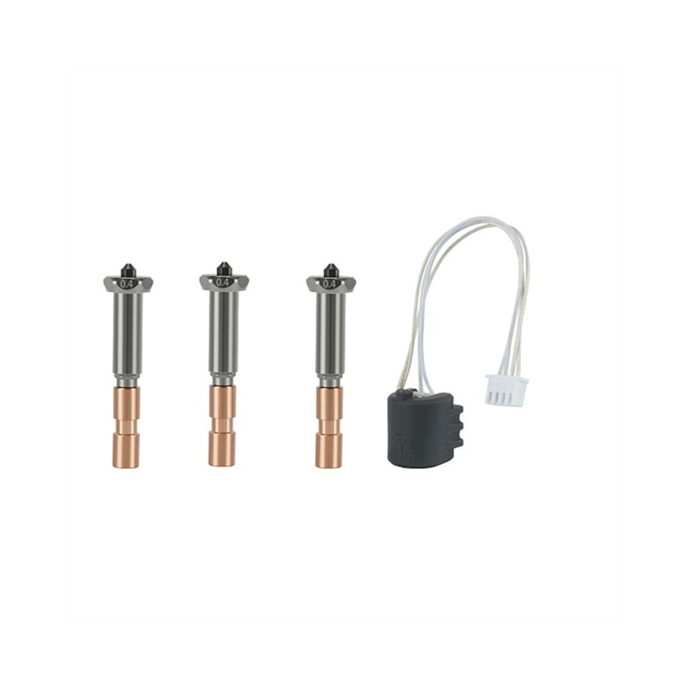 Upgrade Nozzle For Kobra 3 Max Hotend For Kobra 3 Max Nozzle Throat 0.4Mm Replaceable Nozzles Saudism