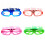 Lunettes lumineuses colorées de célébration confortables-Vert 3