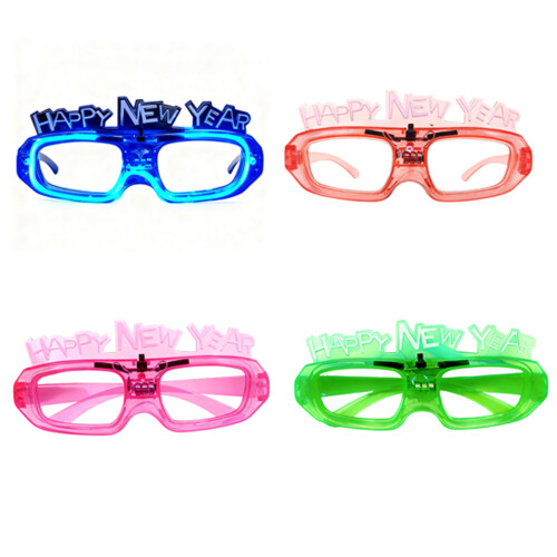 Lunettes lumineuses colorées de célébration confortables-Vert 2