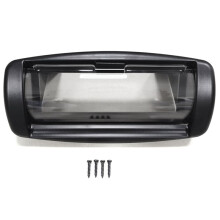 Clear Single DIN CD Cover Radio Stereo for V Star 1100 Royal Star