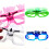 Lunettes lumineuses colorées de célébration confortables-Vert 4