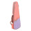 (Pink) Durable Cotton Ukulele Case Backpack - 23-Inch Fit with Thick Protective Padding 1