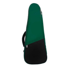 (DarkGreen) Durable Cotton Ukulele Case Backpack - 23-Inch Fit with Thick Protective Padding