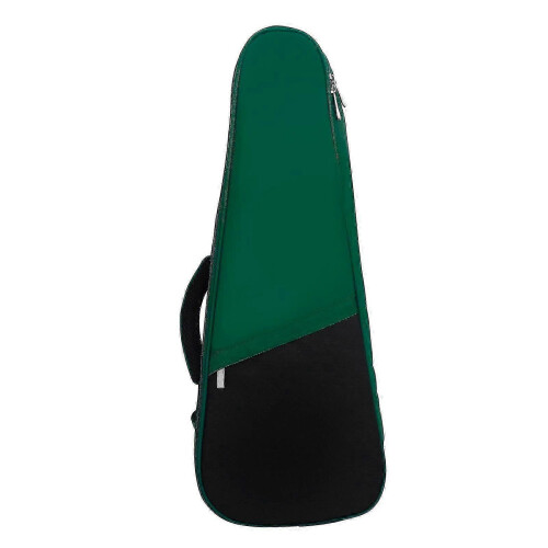 (DarkGreen) Durable Cotton Ukulele Case Backpack - 23-Inch Fit with Thick Protective Padding