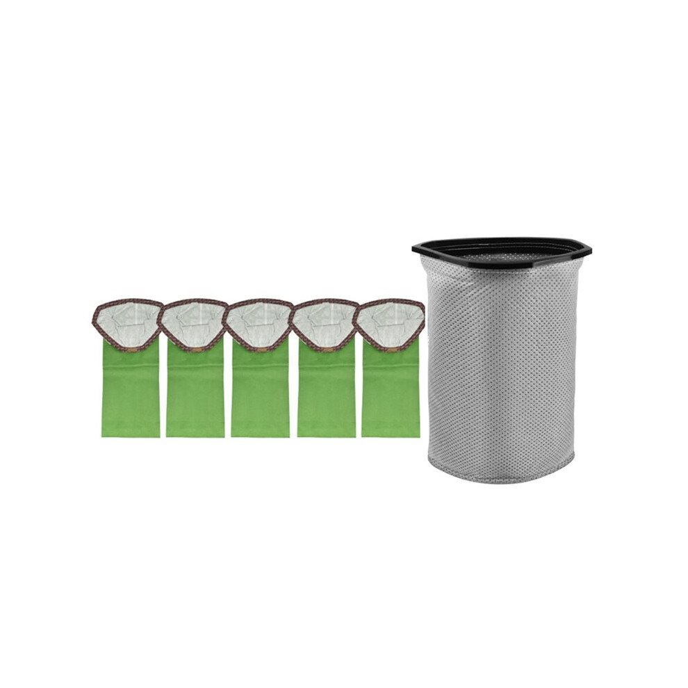 For Proteam Super Pro 10 / Gofit 10 Backpack Vacuum Cleaner Parts Micro Filter Bags+ Reusable Cloth Bag 6Pcs 4711840198975