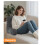 Reading Pillow With Arms And Pockets For Large Back-Dark Gray 6