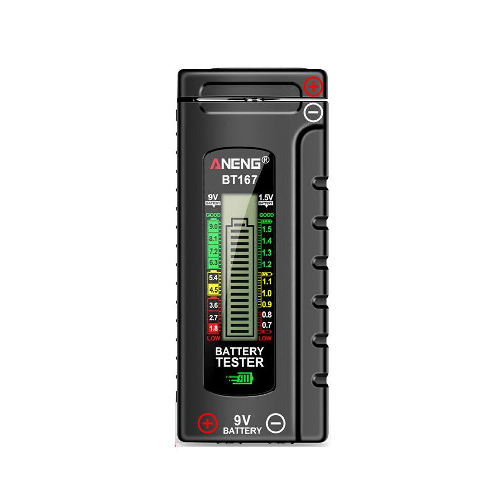 Aneng Bt167 Battery Level Detector Multifunctional Quickly Measure Battery Level Abs Plastic Precise Measurements Tester Tools 4712804102410