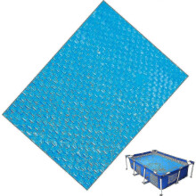 (Rectangle 7.2 X 4.9ft) Solar pool cover compatible with spas - thermal insulation bubble film sheet