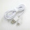 (White) USB charging cable compatible with Razer Naga V2 Pro - micro connector 1