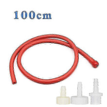 (100CM Hose) Silicone Douche Hose compatible with Enema Use, 50/100/150/200CM Length Selection