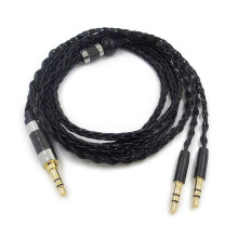 (3.5mm) Balanced Upgrade Cable compatible with Hifiman Ananda, 3.5mm and 4.4mm Headphone Connectors