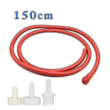 (150CM Hose) Silicone Douche Hose compatible with Enema Use, 50/100/150/200CM Length Selection