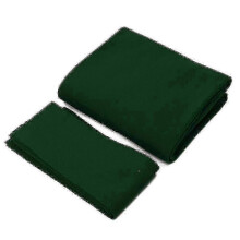 (Green, 8FT) Professional-Grade Felt compatible with Hotel Pool Tables, 7 8 9ft Replacement Cloth