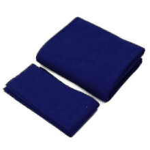 (Blue, 9ft) Professional-Grade Felt compatible with Hotel Pool Tables, 7 8 9ft Replacement Cloth