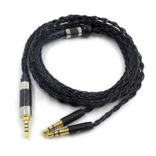(2.5mm) Balanced Upgrade Cable compatible with Hifiman Ananda, 3.5mm and 4.4mm Headphone Connectors