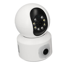 Doppellinse 1080P Sicherheitskamera 360 PTZ 3,6 mm 128 GB
