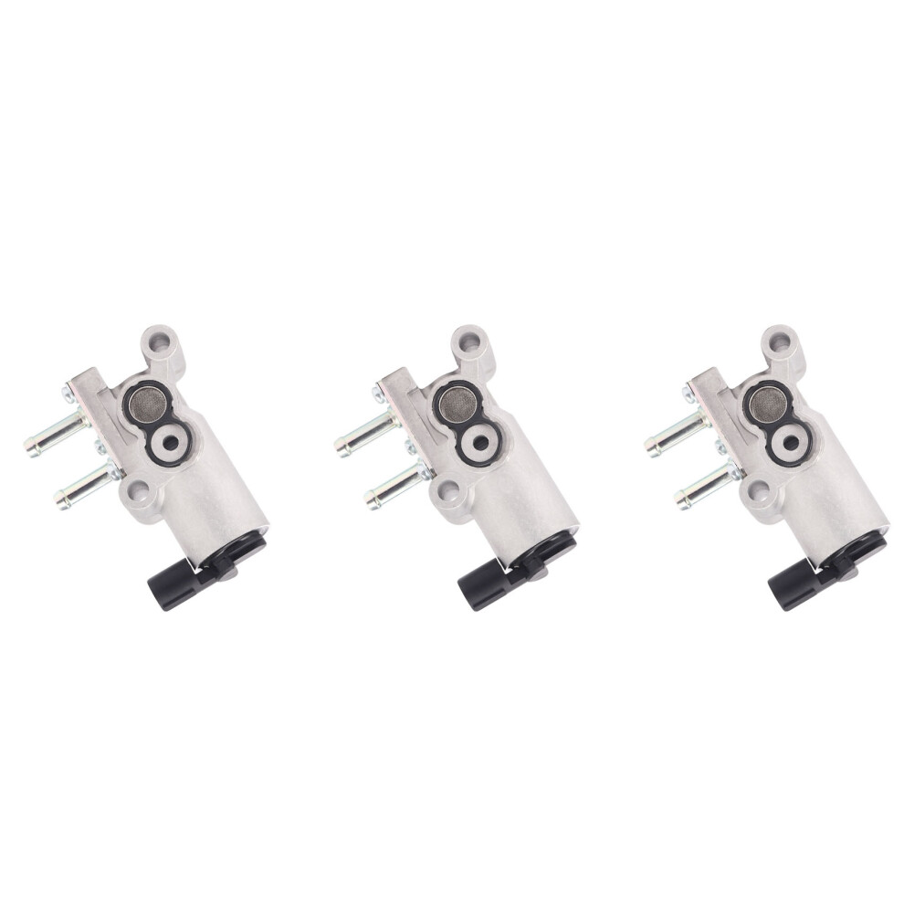 3X Idle Motor Idle Speed Air Control Valve For: 1992-1995 1.5L 36450-P08-004 36450P08004 Silver/Black 6031945902016