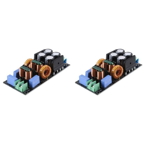 2X Power Filter Board Module EMI Filter AC Mains Purification HiFi Audio Noise 10A