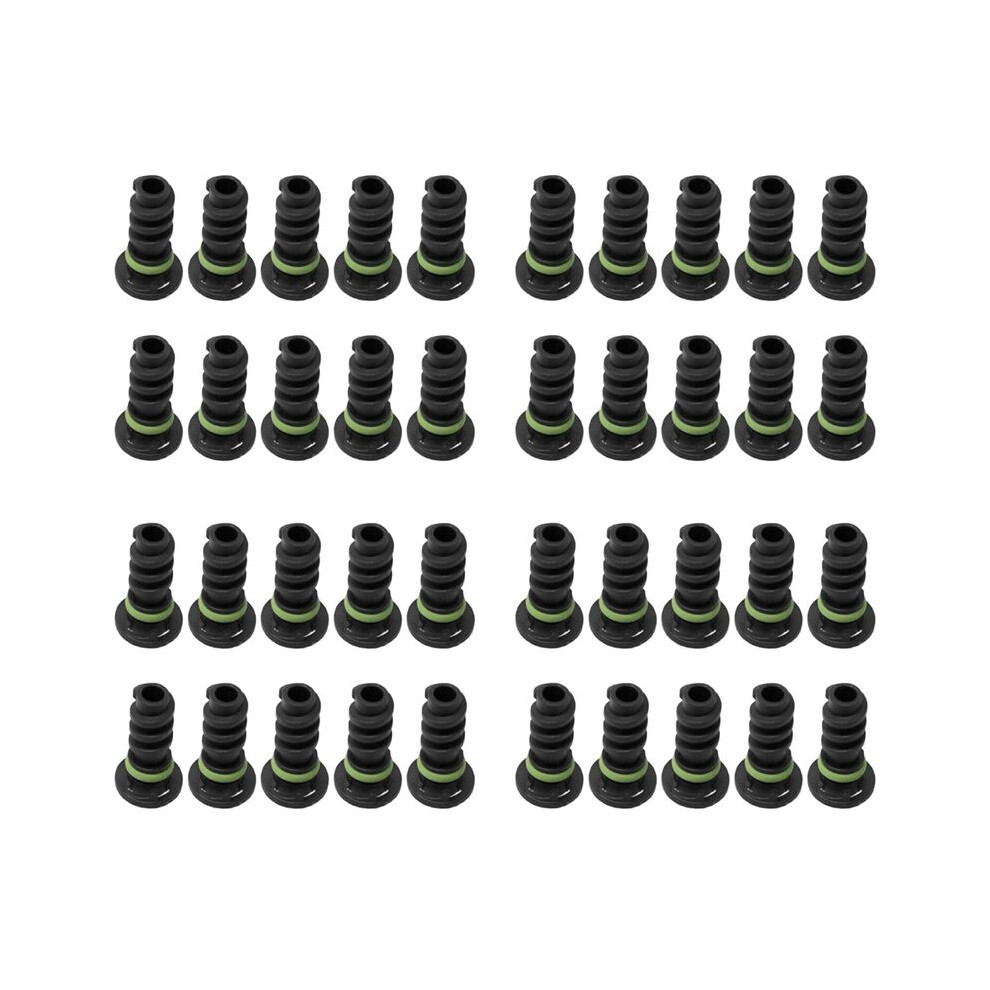 Engine Oil Pan Drain Screw Plug Plastic For - C63 Amg S550 S550e A0029902017 0029902017 ( Apron) 40Pcs Green 4712225368716