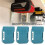 20Pcs Battery Storage Rack Battery Holder Case for  18V Fixing Devices() 4