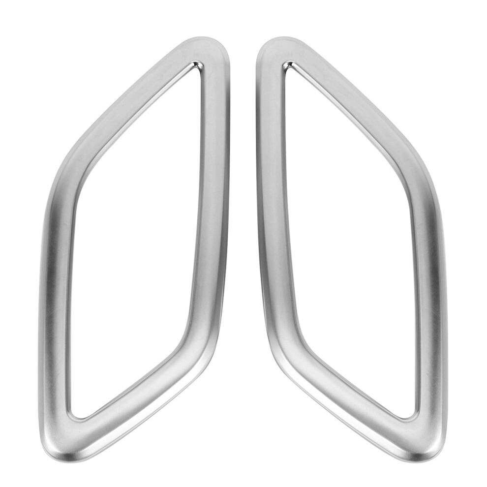 Abs Chrome Dashboard Air Conditioning Vent Trim Stickers For Cla Gla Class W117 X156 2014-2017 Amg Car-Styling Silver 6033793858514