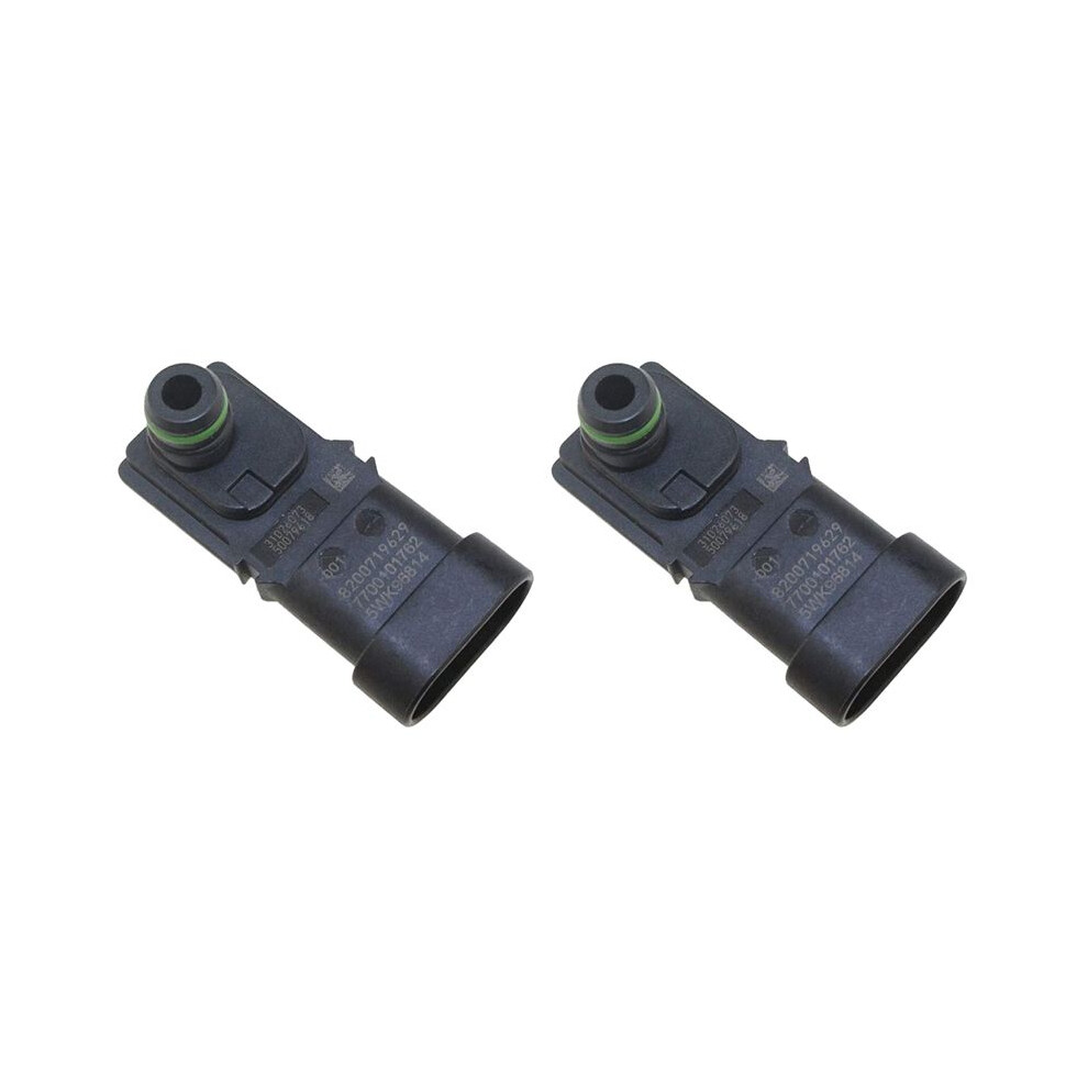 2X 8200121800 8200105165 7700101762 Map Sensor For Clio Espace Kangoo Megane Scenic Laguna Logan Thalia 1.2 Black 6033113214440