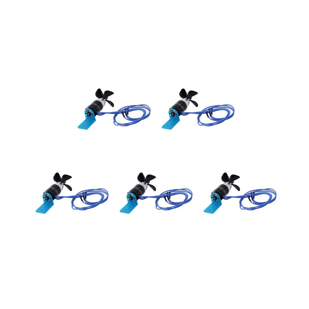 5X Ipx8 Underwater Thruster 2838 350Kv 2.4Kg Thrust Brushless Motor With 55Mm 60Mm Propeller For Rov Rc Boats Cw 4713648986907