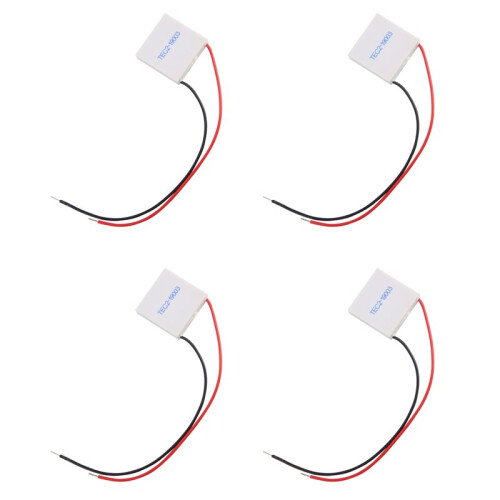 4X TEC2-19003 Thermoelectric Cooler Peltier 30X30mm 19003 Double Elements Module Electronic Cooling Sheet