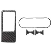 for MX-5 Miata Roadster Carbon Fiber Air Conditioning Buttons Frame Trim 2016+ MX5 ND & Light Frame